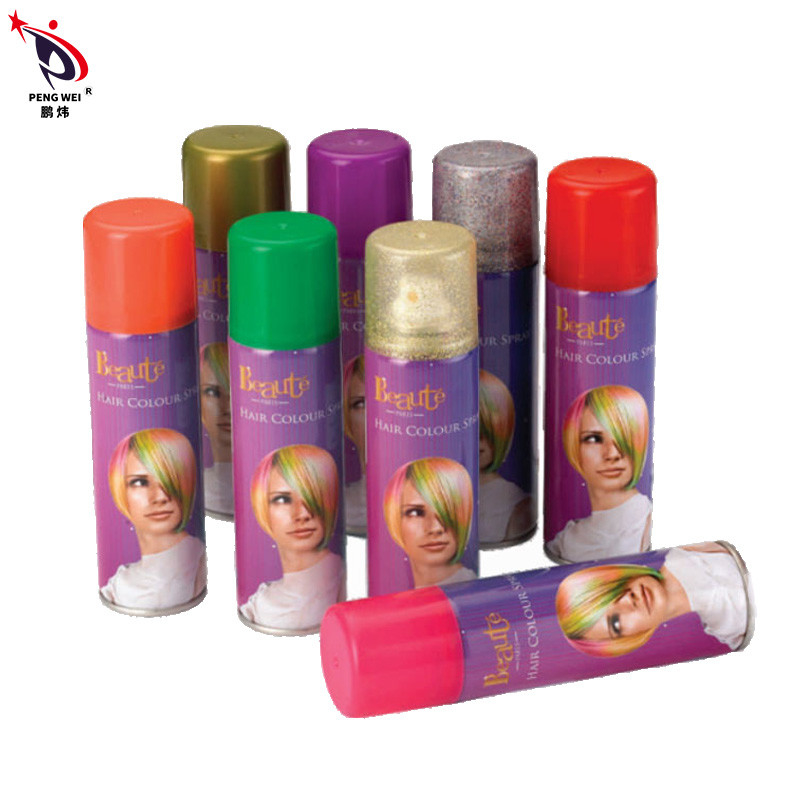 رذاذ الشعر اللامع للهالوين من Good Fragrance 150 مل بخاخ صبغ ولون الشعر اللامع