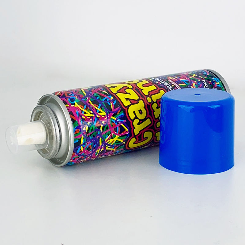 بخاخ متعدد الألوان للحفلات للجنسين Crazy String Spray للمتعة والترفيه